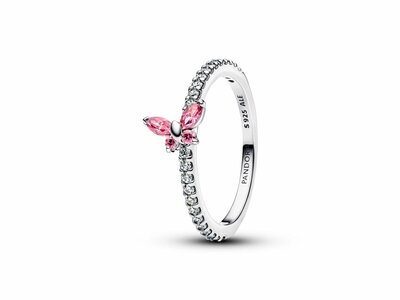 Pandora | Bague | Papillon | Oxyde de Zirconium | Rose | 194269C02
