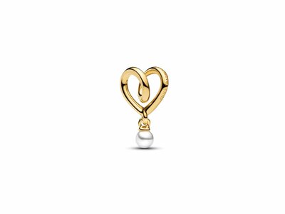 Pandora | Charm | Coeur | Perle Synthétique | 764138C01