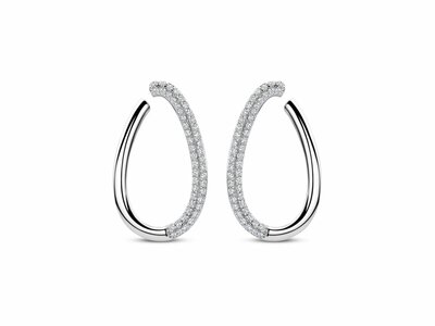 Naiomy Silver | Boucles d'Oreilles | Argent | Oxyde de Zirconium | N5K63
