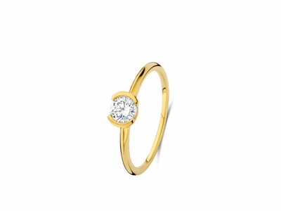 Naiomy Silver | Bague | Plaqué Or | Oxyde de Zirconium | N5N60