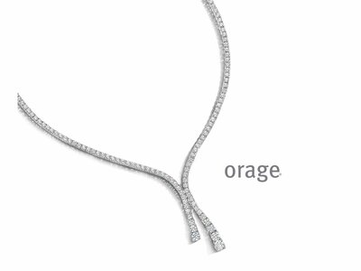 Orage | Collier | Argent | Oxyde de Zirconium | BB019