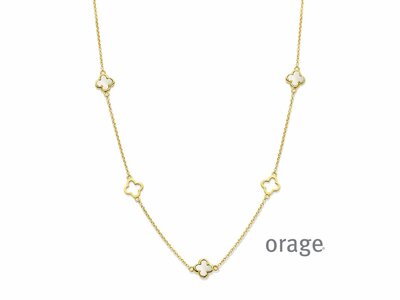 Orage | Collier | Plaqué Or | Nacre | BB150