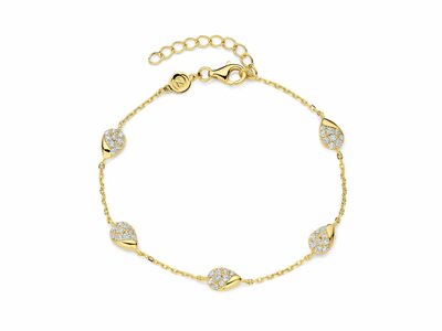 Naiomy Silver | Bracelet | Plaqué Or | Oxyde de Zirconium | N5M60