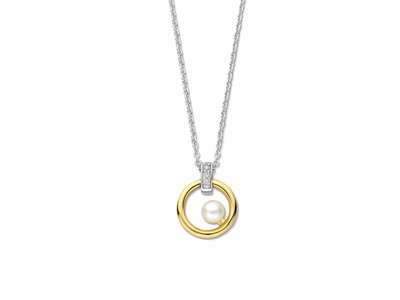 Naiomy Silver | Collier | Argent | Plaqué Or | Oxyde de Zirconium | N5P67