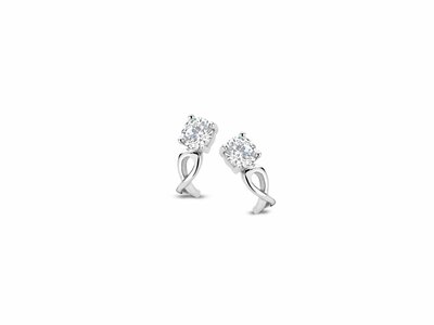 Naiomy Silver | Boucles d'oreilles  | Argent | Oxyde de Zirconium | N5N56