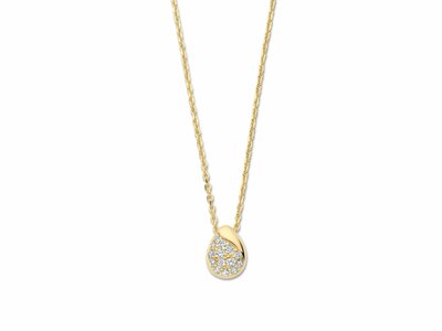 Naiomy Silver | Collier | Plaqué Or | Oxyde de Zirconium | N5M58