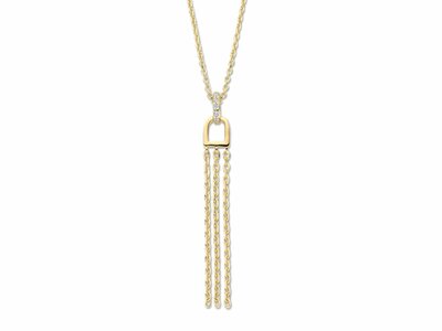 Naiomy Silver | Collier | Plaqué Or | Oxyde de Zirconium | N5Q54