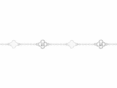La Garçonne Diamant | Bracelet | Argent | Diamant 0.015ct | 20300049