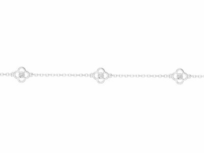 La Garçonne Diamant | Bracelet | Argent | Diamant 0.015ct | 20300050