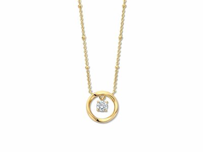 Naiomy Silver | Collier | Plaqué Or | Oxyde de Zirconium | N5N65