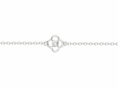 La Garçonne Diamant | Bracelet | Argent | Diamant 0.015ct | 20300046
