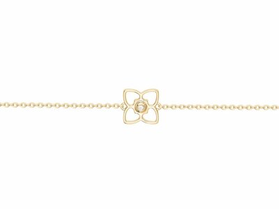 La Garçonne Diamant | Bracelet | Plaqué Or | Diamant 0.015ct | 26300047