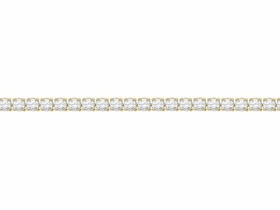 Loumya Silver | Bracelet | Plaqué Or | Oxyde de Zirconium | 2.2mm | 76300336