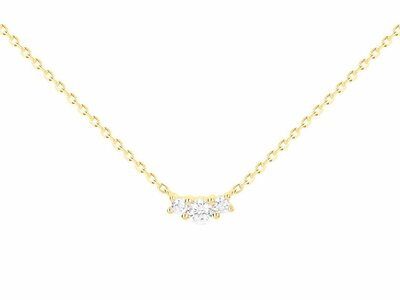 Loumya Silver | Collier | Plaqué Or | Oxyde de Zirconium | 76700073