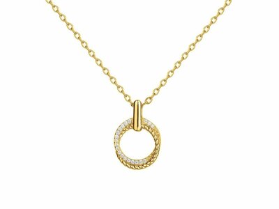 Loumya Silver | Collier | Plaqué Or | Oxyde de Zirconium | 76700209