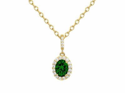 Loumya Silver | Collier | Plaqué Or | Oxyde de Zirconium | 76700217