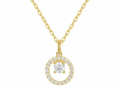Loumya Silver | Collier | Plaqué Or | Oxyde de Zirconium | 76700239