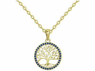 Loumya Silver | Collier | Plaqué Or | Oxyde de Zirconium | ø14mm | 76700331
