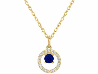 Loumya Silver | Collier | Plaqué Or | Oxyde de Zirconium | 76700415