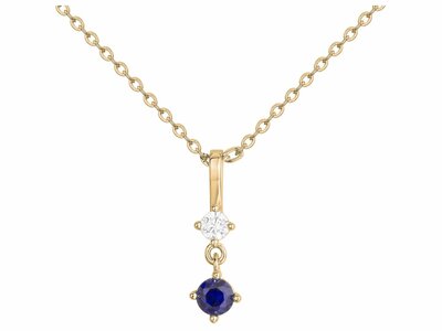 Loumya Silver | Collier | Plaqué Or | Oxyde de Zirconium | 76700422