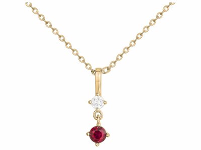 Loumya Silver | Collier | Plaqué Or | Oxyde de Zirconium | 76700424