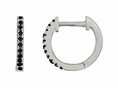 Loumya Silver | Boucles d'Oreilles | Créolles | Argent | Oxyde de Zirconium |12mm| 70400793