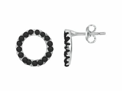 Loumya Silver | Boucles d'Oreilles | Argent | Oxyde de Zirconium | 70400815