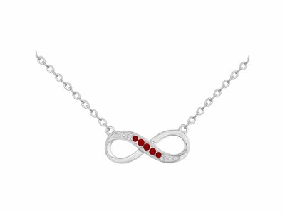 Loumya Silver | Collier | Argent | Oxyde de Zirconium | Infini | 70701071