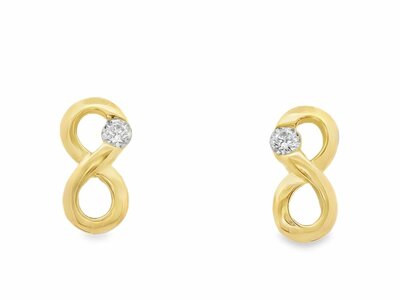 Loumya Gold "Or" | Boucles d'oreilles | Or Jaune  | Oxyde de Zirconium | BO0109OZ/J