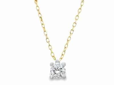 Loumya Gold "Or" | Collier | Or Jaune | Oxyde de Zirconium | 5mm | PP6153OZ/B