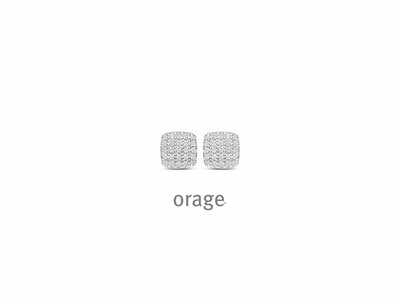 Orage | Boucles d'Oreilles | Argent | Oxyde de Zirconium | BB139
