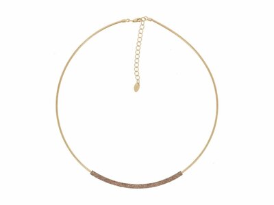 Pesavento | Collier | Plaqué Or  | Polvere Jaune | WPSCG155