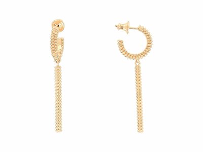 Pesavento | Boucles d'Oreilles | Pixel | Plaqué Or | WPXLO211