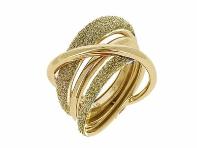 Pesavento | Bague | Plaqué Or | Polvere Jaune | WPSCA507