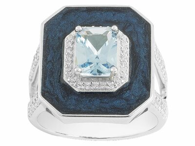 Griffe Rouge | Bague | Argent | Oxyde de Zirconium | P80100023