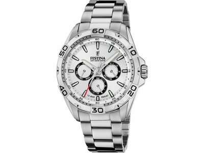 Festina | Homme | Quartz | Multifonction | Acier Inoxydable | 44.7mm | F20623/1