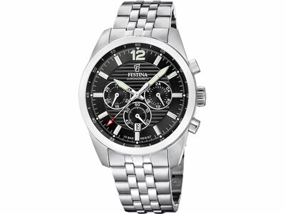 Festina | Homme | Quartz | Chrono | Acier Inoxydable | 43.8mm | F20742/3