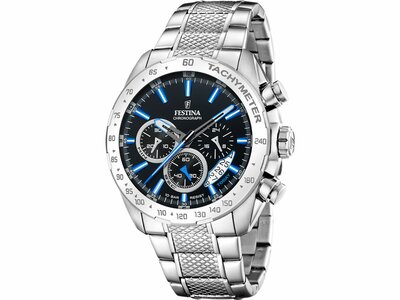 Festina | Homme | Quartz | Chrono | Acier Inoxydable | 44.5mm  | F20668/6