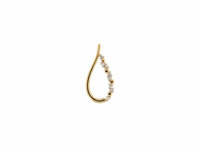 Loumya Gold "Or" | Pendentif | Or Jaune | Diamants 0.070ct | 069452/A
