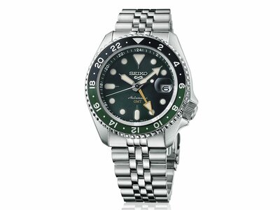 Seiko | Homme | Automatique | Seiko 5 Sport | GMT | Vert | ø42.5mm | SSK035K1