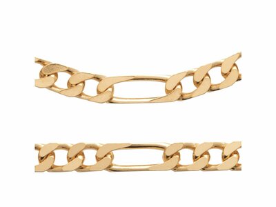 Bijoux  Paris | Chaîne | Plaqué Or | Maille Figaro | 6.00 | 233200