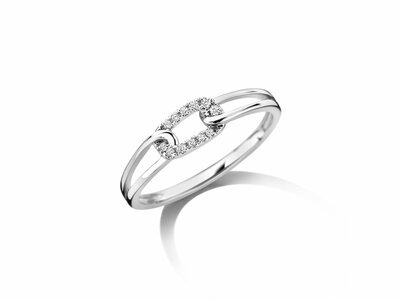 Loumya Gold "Or" | Bague | Or Blanc | Diamants 0.06ct | D25-179