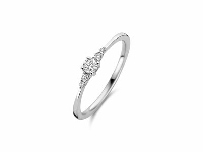 Loumya Gold "Or" | Bague | Or Blanc | Diamants 0.14ct | R47727