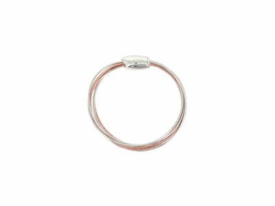 Pesavento | Bracelet | Argent | Bicolore Rosé | WDNAB133