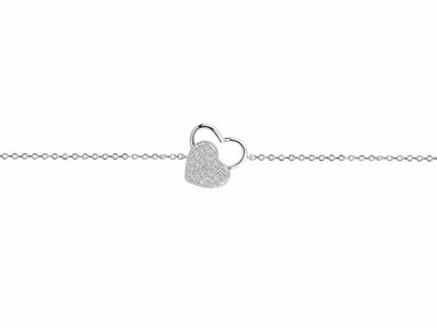 Loumya Silver | Bracelet | Argent | Oxyde de Zirconium | Coeur | 70300068