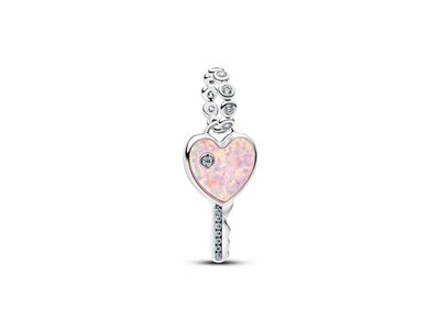 Pandora | Charm | Clé Coeur Opalescent | 794427C01