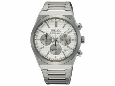 Seiko | Homme | Quartz | Chrono | Acier Inoxydable | 40mm | SSB451P1