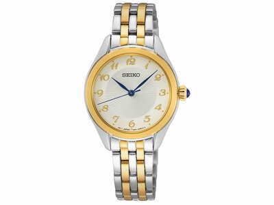 Seiko | Femme | Quartz | Acier Inoxydable Bicolore | SUR380P1