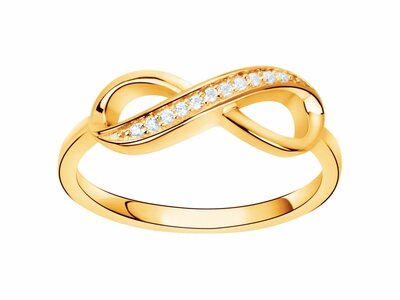 Loumya Silver | Bague | Plaqué Or | Oxyde de Zirconium | Infini | 76100038