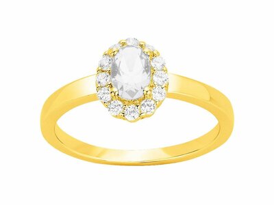 Loumya Silver | Bague | Plaqué Or | Oxyde de Zirconium | 76100290